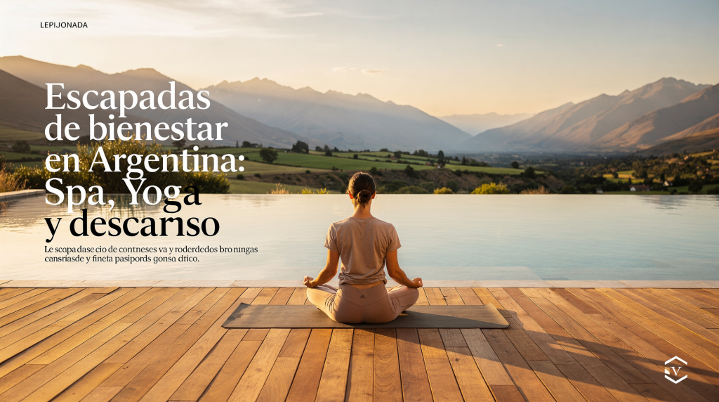 Escapadas de bienestar en Argentina: spa, yoga y descanso