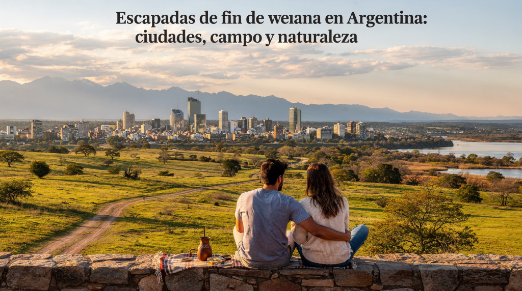 Escapadas de fin de semana en Argentina: ciudades, campo y naturaleza