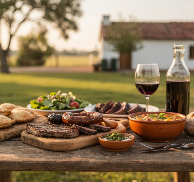 Gastronomía criolla: qué comer durante una estadía rural