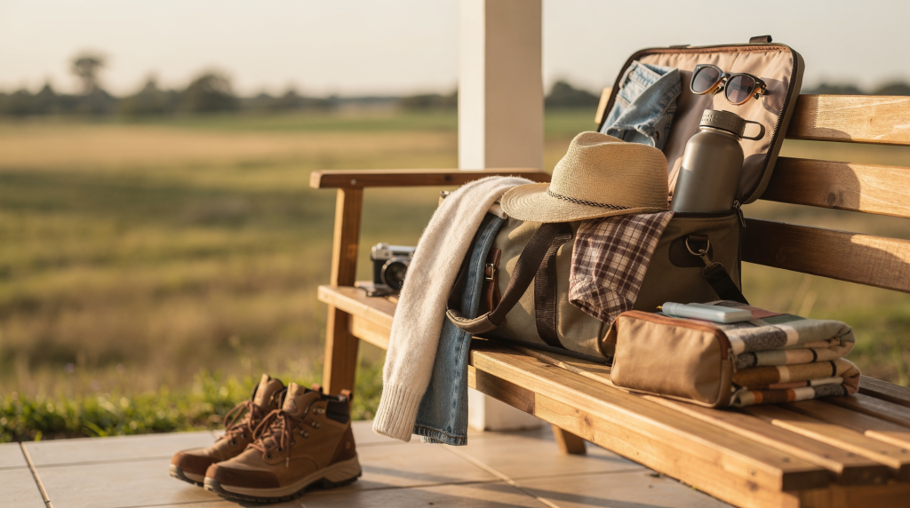 Qué llevar a una escapada de campo de fin de semana