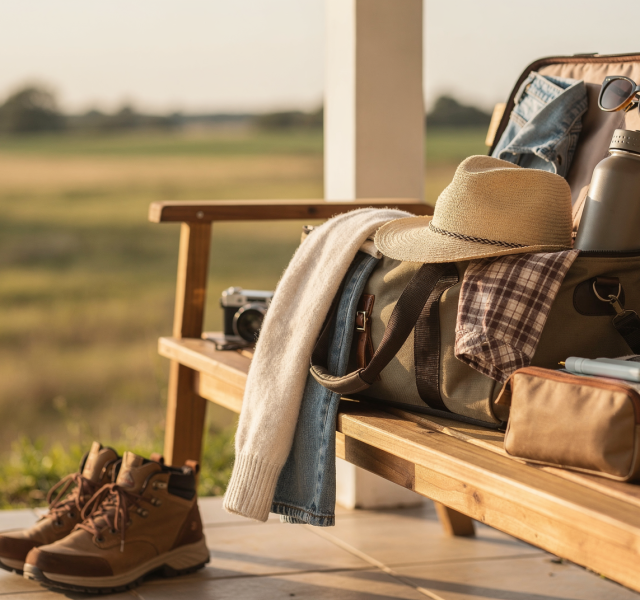 Qué llevar a una escapada de campo de fin de semana
