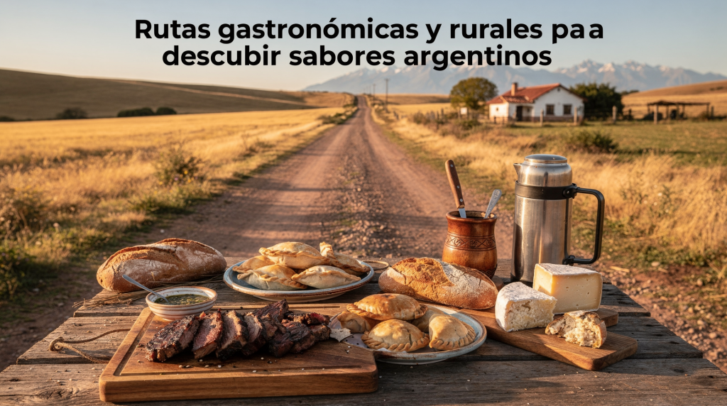 Rutas gastronómicas y rurales para descubrir sabores argentinos