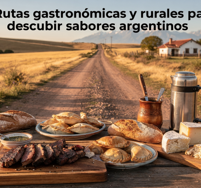 Rutas gastronómicas y rurales para descubrir sabores argentinos