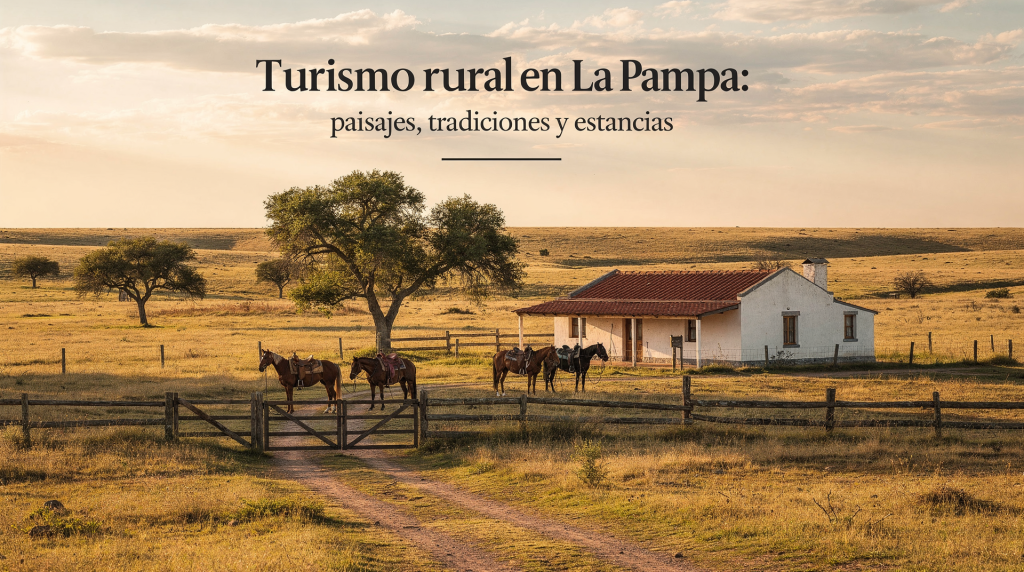 Turismo rural en La Pampa: paisajes, tradiciones y estancias