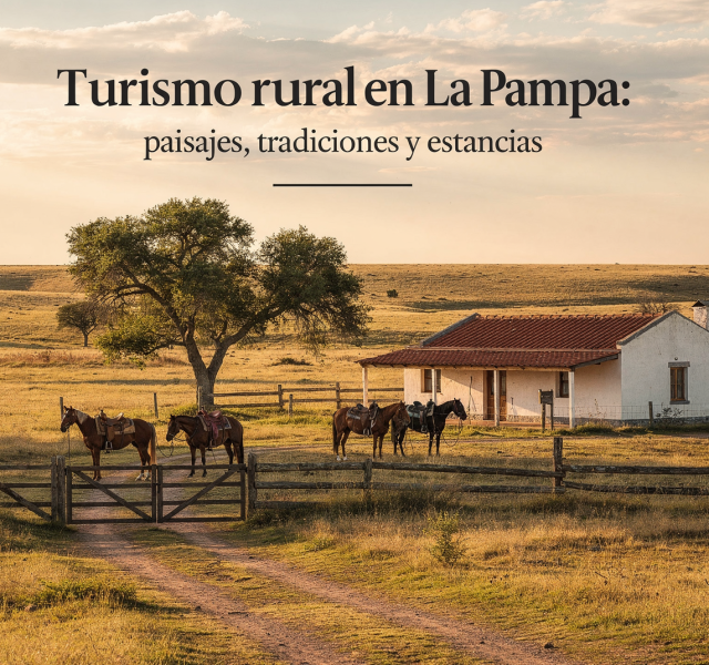 Turismo rural en La Pampa: paisajes, tradiciones y estancias